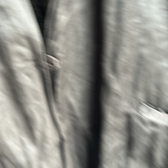 Eileen Fisher Brown Crinkle Satin Jacket 3/4 Duster Jacket women size S - Picture 5 of 13